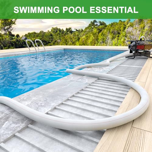AGHITG 3" ID x 30 FT Backwash Hose Lightweight, fire hose with Clamps, Lay Flat Sump Pump Hose,for Swimming Pool Discharge/Outdoor Lawn/Garden Irrigation - Image 3