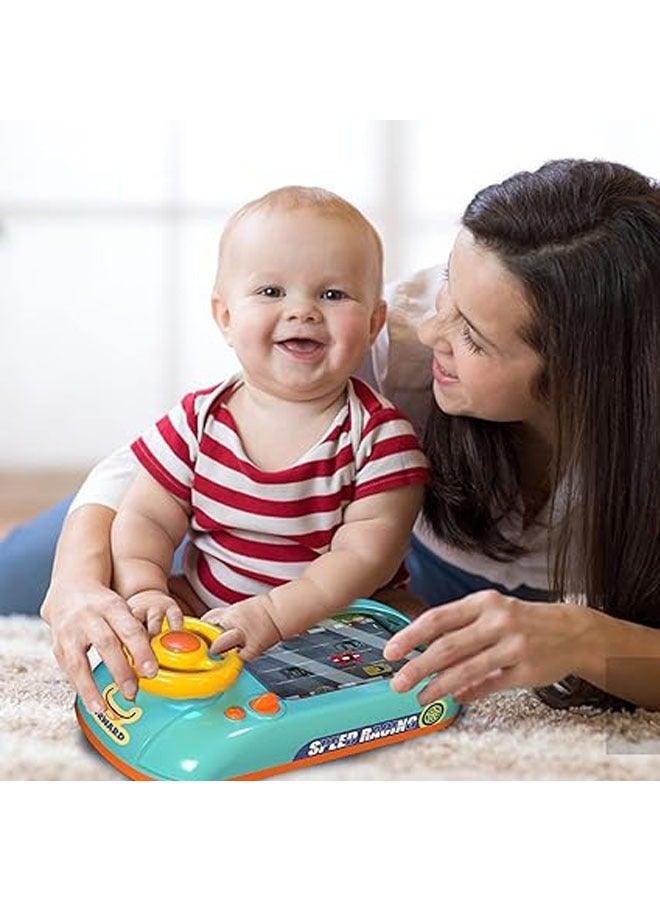 general Electric Simulation Steering Wheel Toys with Sound Effects, Toddler Simulator Driving Racing Game for Boys and Girls, Interactive Educational Toys for Parents Gifts, For Toddlers - Image 5