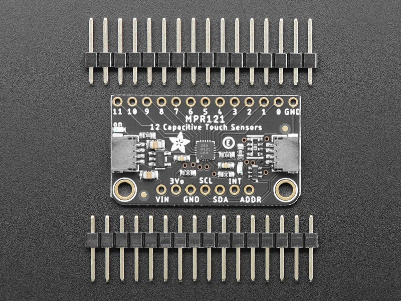 Adafruit 12-Key Capacitive Touch Sensor Breakout - MPR121 [ADA1982] - Image 2
