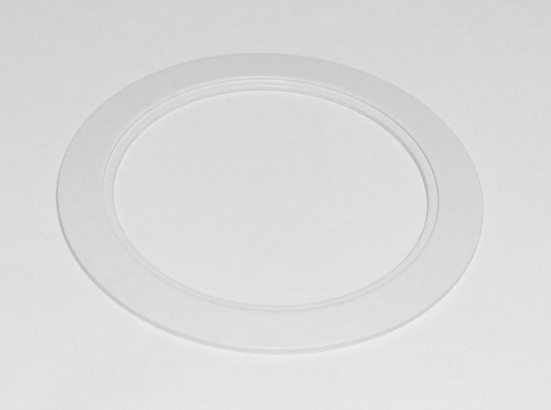 JSP Manufacturing 10 Pack-White Light Trim Ring Recessed Can 6" Inch Over Size Oversized Lighting Fixture - Image 2