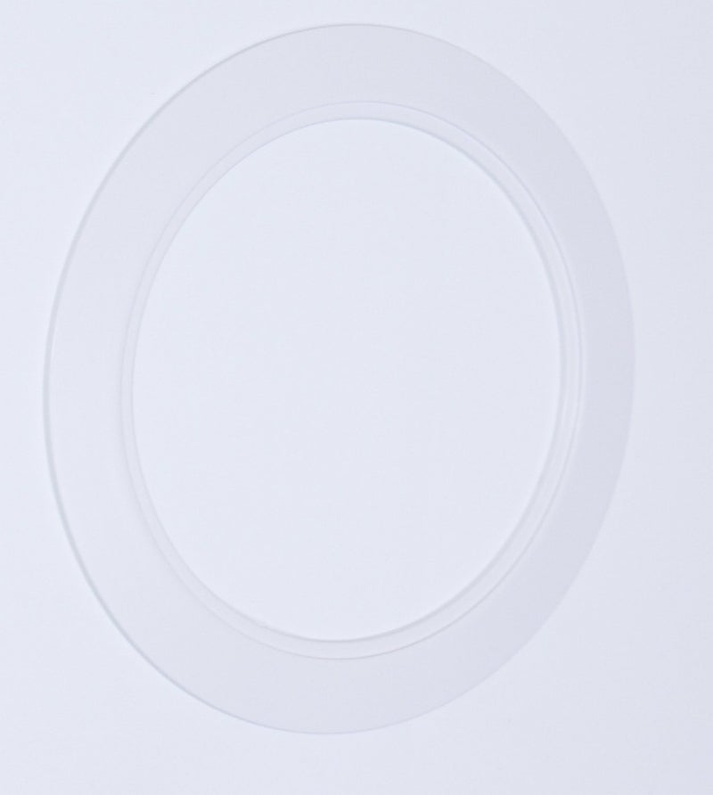 JSP Manufacturing 10 Pack-White Light Trim Ring Recessed Can 6" Inch Over Size Oversized Lighting Fixture - Image 4