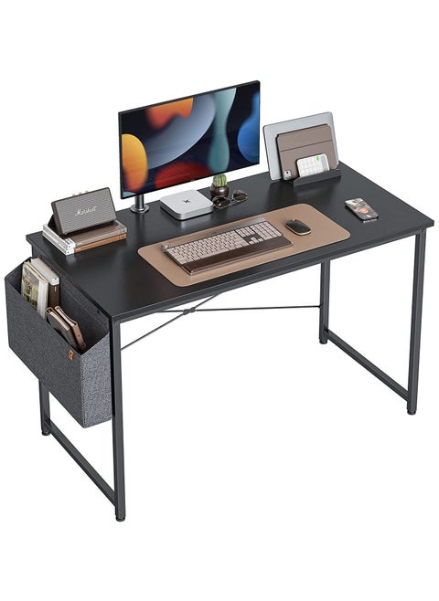 Gaming Desk Computer Desk Large Office Computer Table 100cm Game Table Desk Study Table Home Office Desk Student Writing Desks Modern Simple Laptop PC Desk with Storage Bag for Home Office