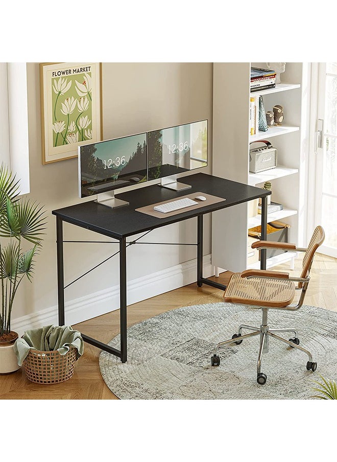 CityRiya-Long - Gaming Desk Computer Desk Large Office Computer Table 100cm Game Table Desk Study Table Home Office Desk Student Writing Desks Modern Simple Laptop PC Desk with Storage Bag for Home Office - Image 1