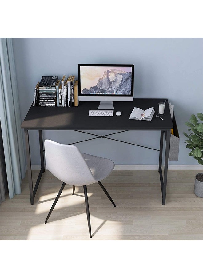 CityRiya-Long - Gaming Desk Computer Desk Large Office Computer Table 100cm Game Table Desk Study Table Home Office Desk Student Writing Desks Modern Simple Laptop PC Desk with Storage Bag for Home Office - Image 1