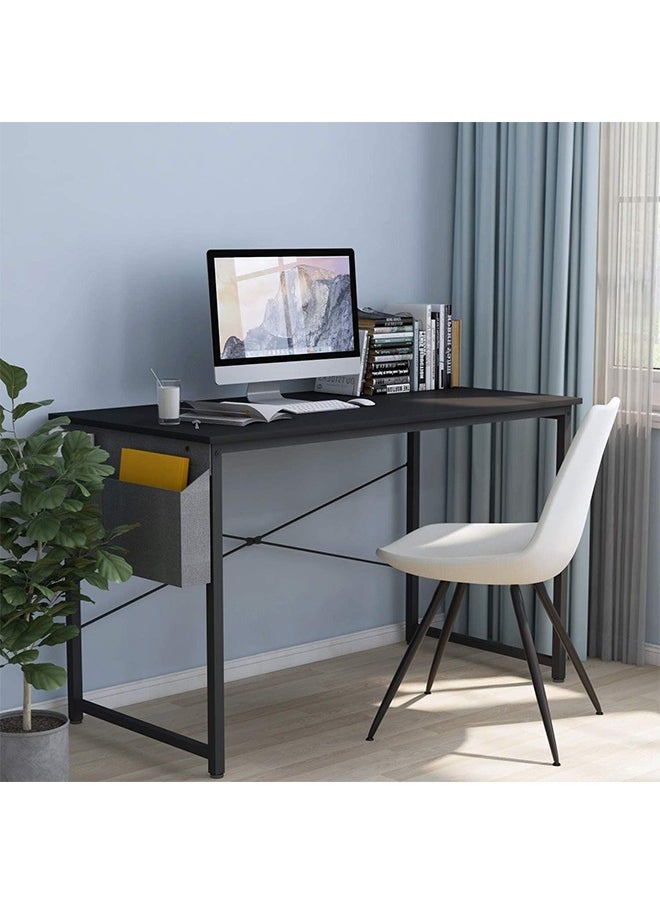 CityRiya-Long - Gaming Desk Computer Desk Large Office Computer Table 100cm Game Table Desk Study Table Home Office Desk Student Writing Desks Modern Simple Laptop PC Desk with Storage Bag for Home Office - Image 1