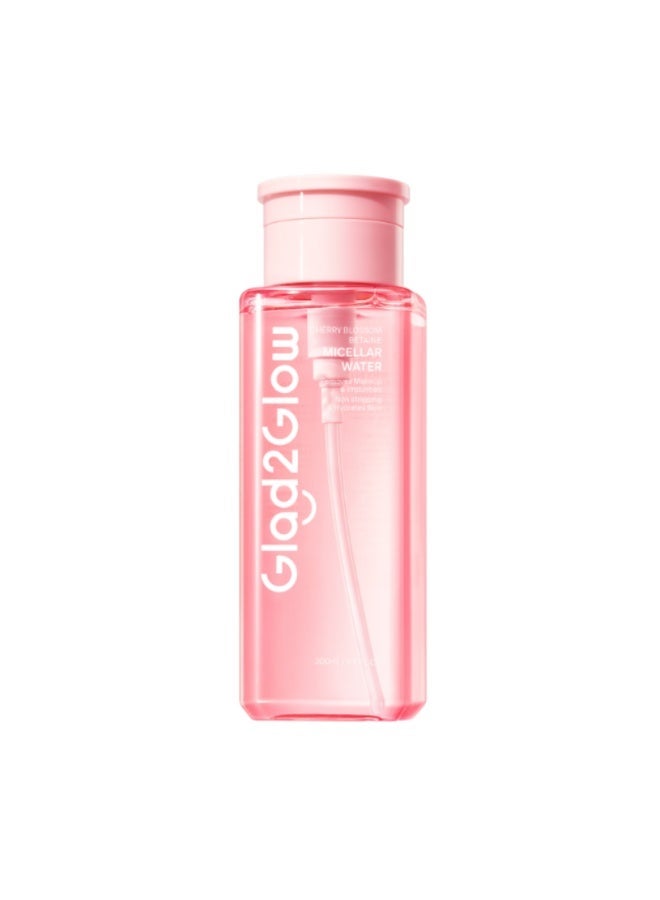 Glad2Glow Cherry Blossom Micellar Cleansing Water 300ml - Image 1