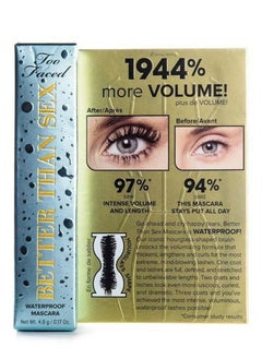 Too FacedCosmetics Too Faced Better Than S** Waterproof Mascara Travel Size 4.8g  - Image 5
