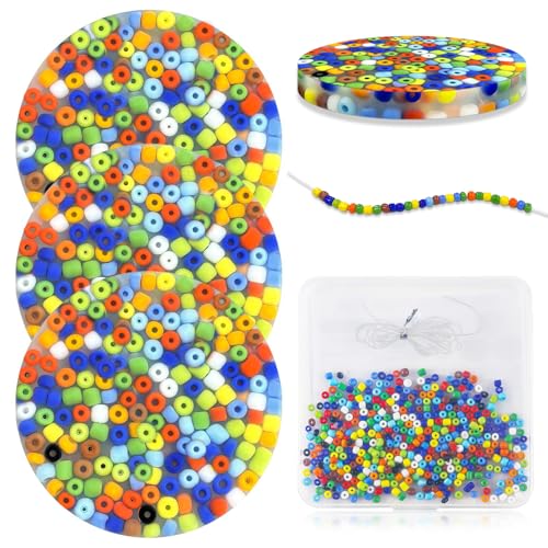 rytopt 3Pcs Skin Picking Fidget Toys Picking Pad DIY Bracelet Stocking Stuffers Cute Stuff Fidget Toys Adults Valentines Christmas Halloween Party Favors School Supplies 6CM293IN - Image 1