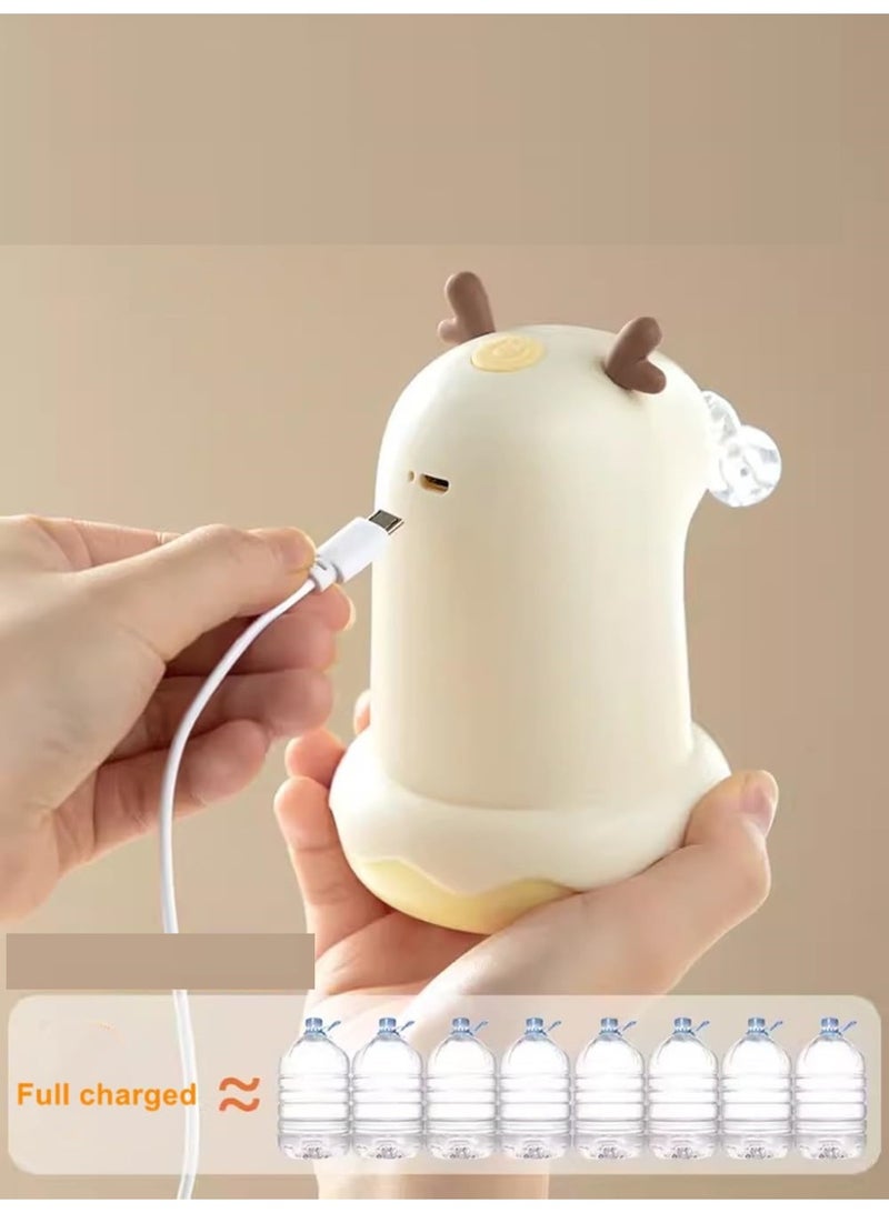 موزع مياه كهربائي محمول بسعة 5 جالون مع شحن USB لتوزيع الماء بسهولة في أي مكان. - Image 2