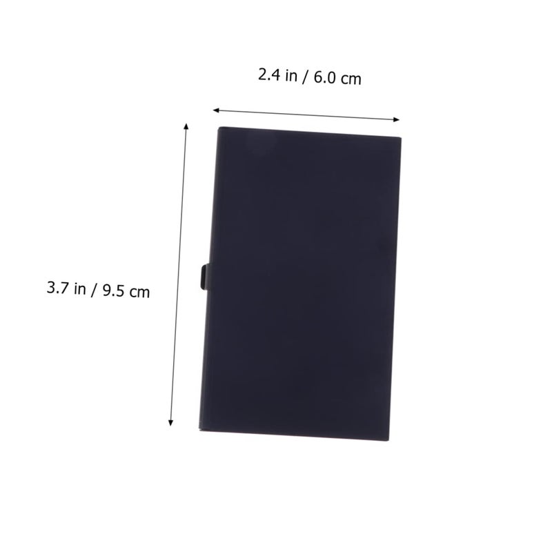 Aluminum SIM Card Holder Organizer with Eject Pin Portable Storage Case Black - Image 4