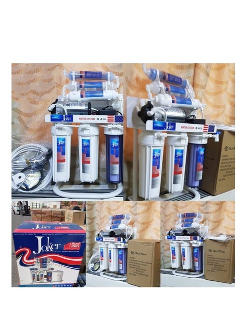 7-stage water filter with tank