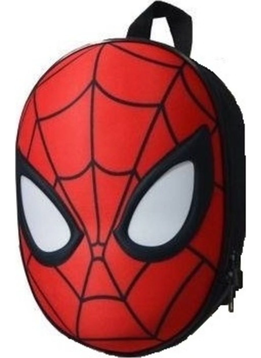 SPIDERMAN 3D Embossed Kindergarten Nursery and Daily Use Bag Backpack  - Image 1