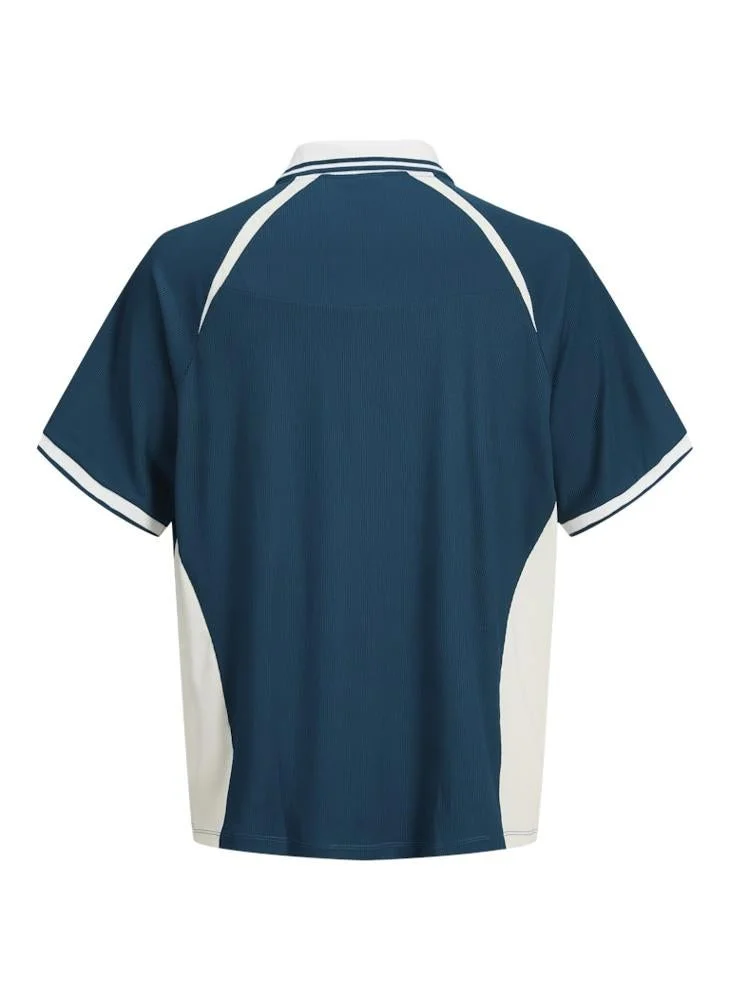 JACK & JONES  Footall Jersey Polo for Men | Best Price UAE