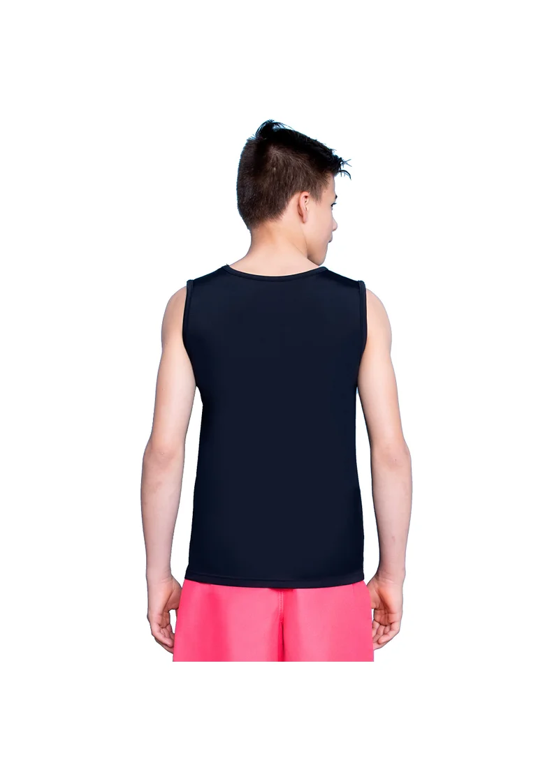 كويجا صن وير COEGA Boys Youth Rashguard Sleeveless - Black