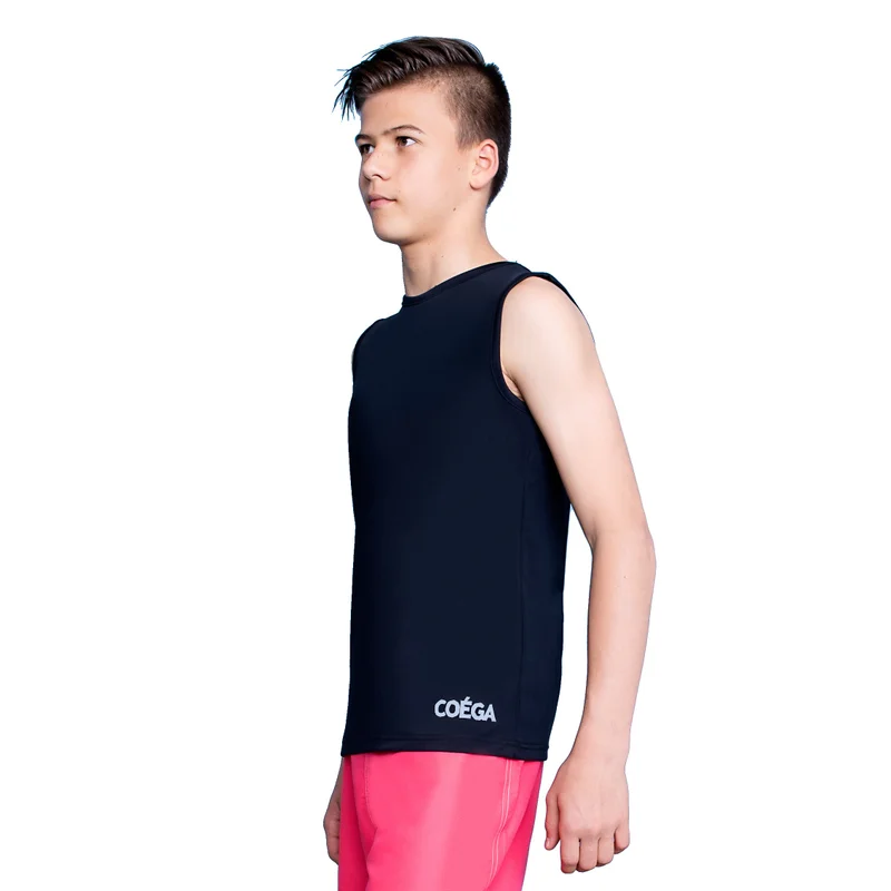 COEGA SUNWEAR COEGA Boys Youth Rashguard Sleeveless - Black
