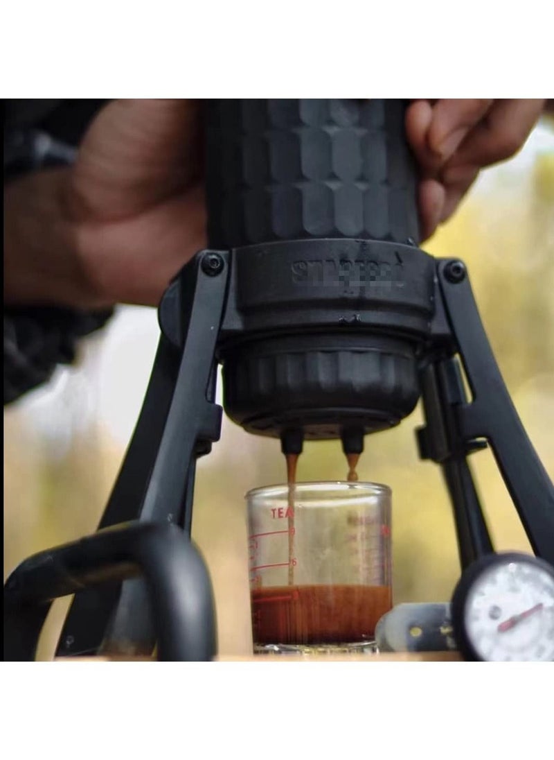 Generic - Portable Coffee Maker Specialty Portable Espresso Coffee Machine for Travel, Car Manually Coffee Maker, Camping Gadgets, Coffee Gifts for Coffee Lovers - Image 1
