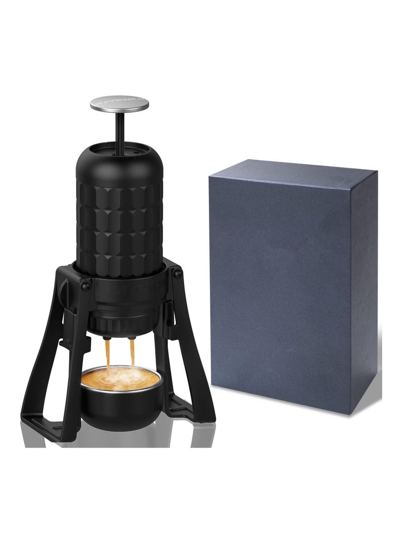 Generic - Portable Coffee Maker Specialty Portable Espresso Coffee Machine for Travel, Car Manually Coffee Maker, Camping Gadgets, Coffee Gifts for Coffee Lovers - Image 1
