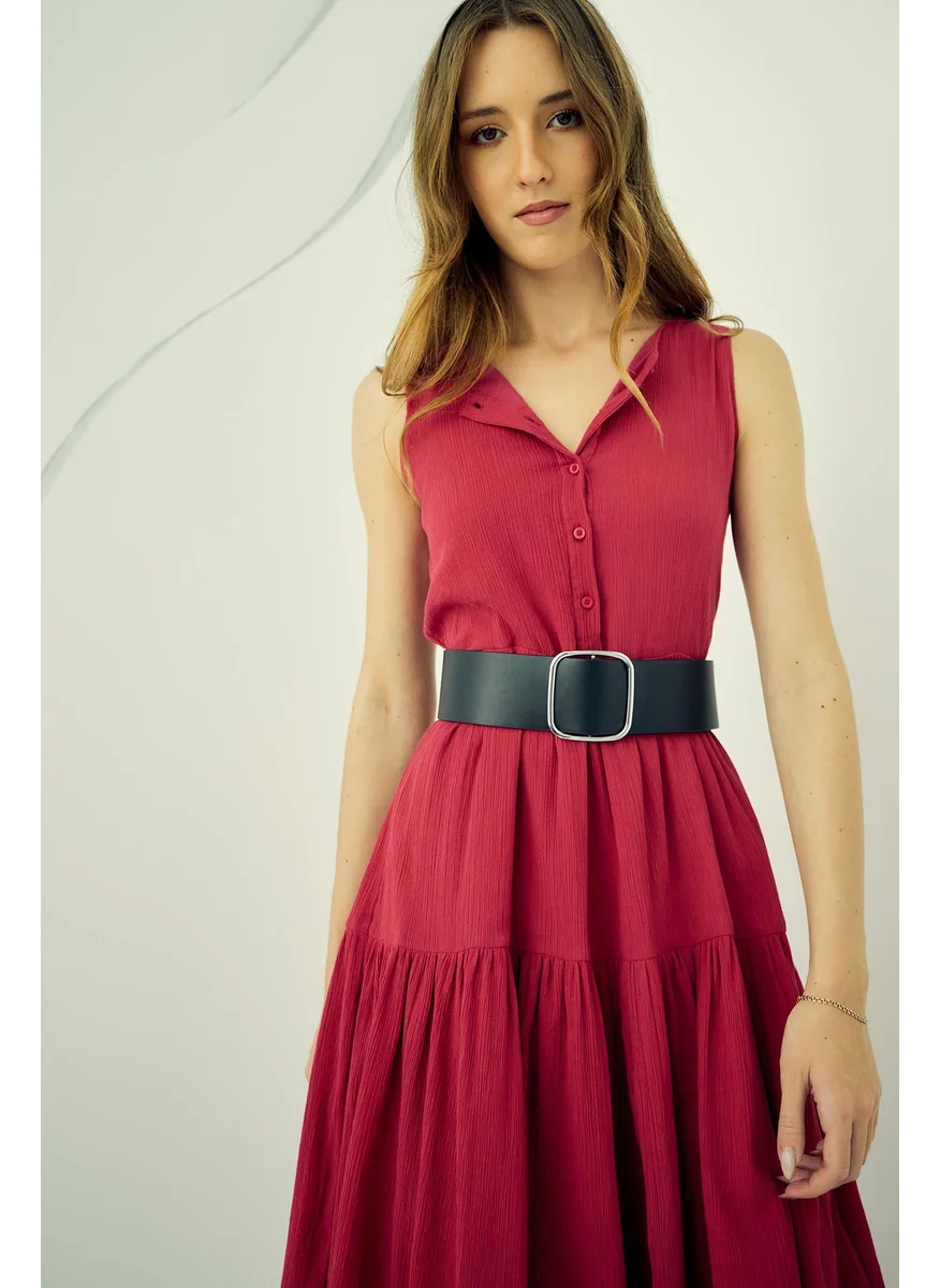 Virgio Tiered Sleeveless Dress