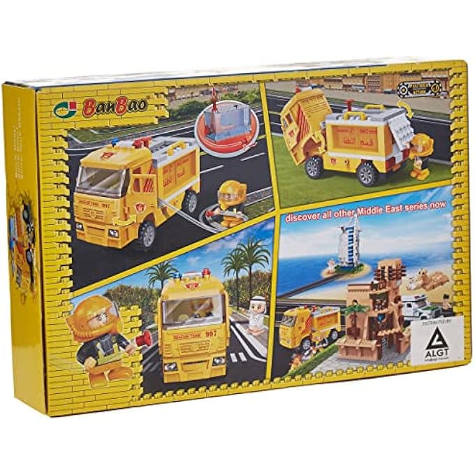 BanBao FIRE TRUCK LOCAL TOBEE AND FIREMAN, MULTI-COLOUR, 5310 - Image 2
