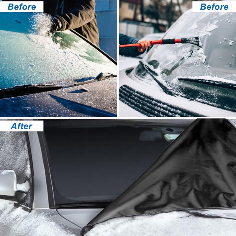 CICMOD Windscreen Cover for Ford Transit Custom - Front Window Sunshade Windshield Protector - Image 5
