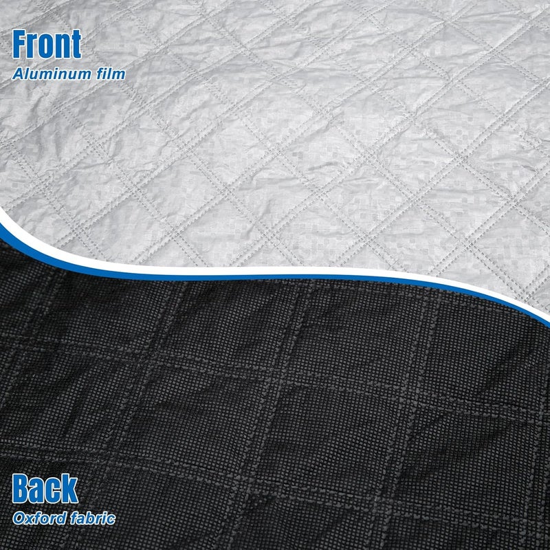 CICMOD Windscreen Cover for Ford Transit Custom - Front Window Sunshade Windshield Protector - Image 2