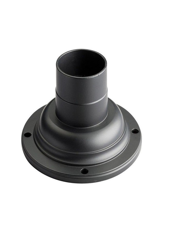 Kichler 9530BK Accessory Pedestal Adaptor, Black 7-Inch - Image 1