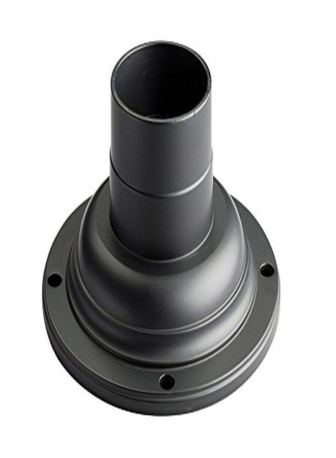 Kichler 9530BK Accessory Pedestal Adaptor, Black 7-Inch - Image 3