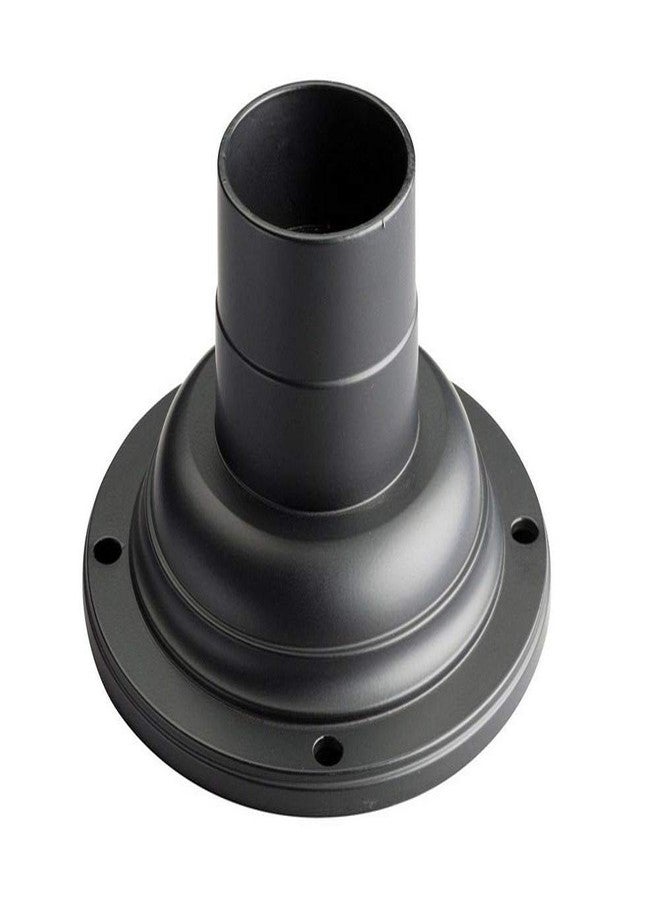 Kichler 9530BK Accessory Pedestal Adaptor, Black 7-Inch - Image 2
