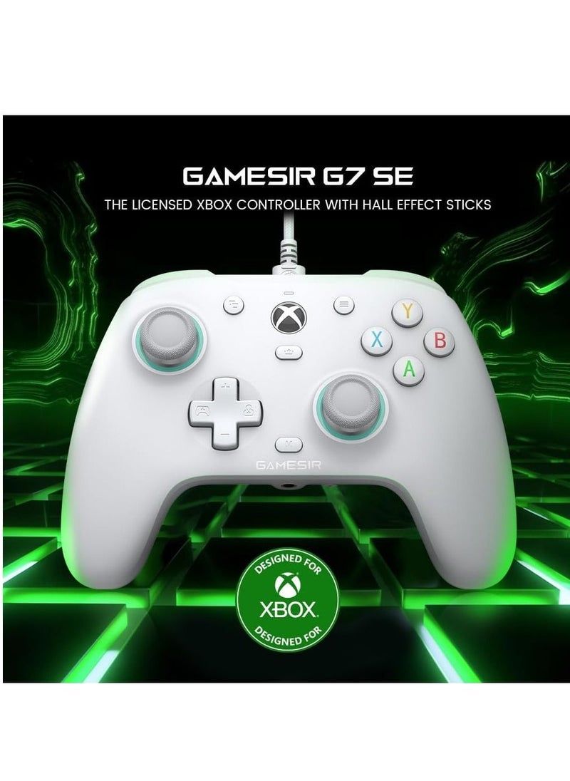 Generic - G7 SE Wired Controller for Xbox Series X|S, Xbox One & Windows 10/11, Plug and Play Gaming Gamepad with Hall Effect Joysticks/Hall Trigger, 3.5mm Audio Jack - Image 1