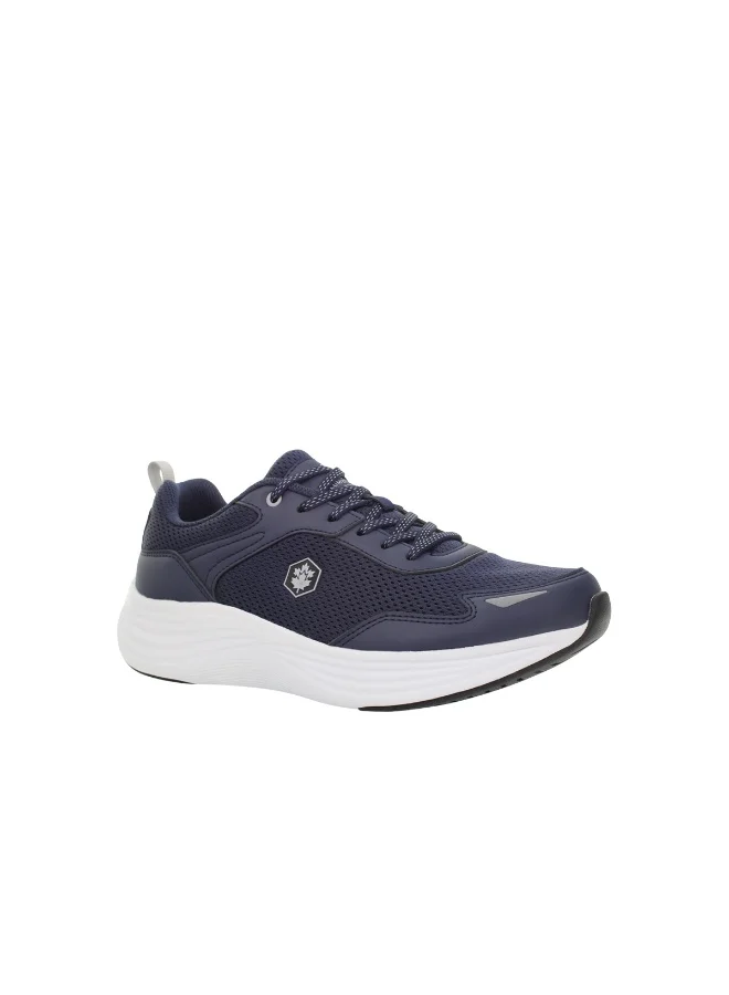 لامبرجاك Lumberjack Talara Men Sneakers Navy Blue Mesh PU – Lightweight Breathable Casual Shoes