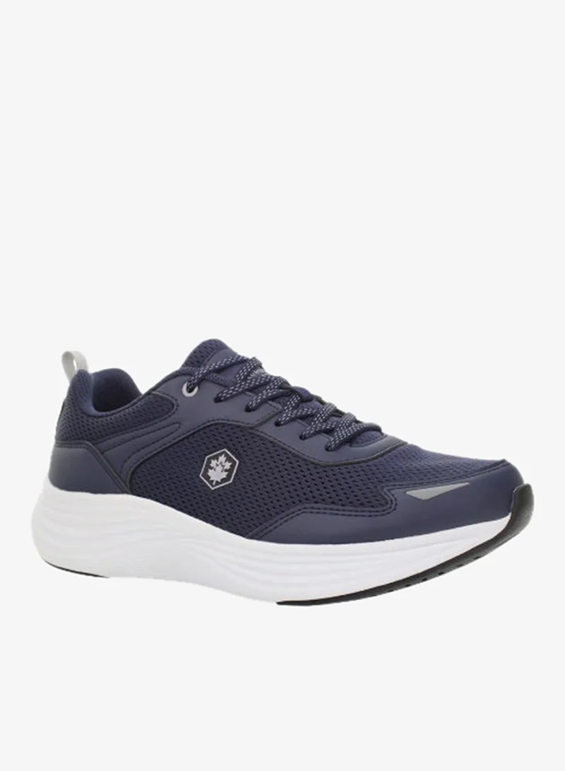 Lumberjack Lumberjack Talara Men Sneakers Navy Blue Mesh PU – Lightweight Breathable Casual Shoes