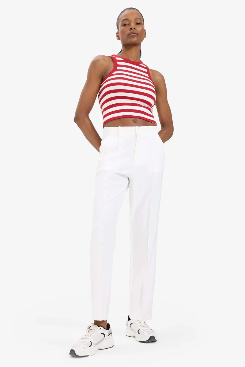 ديفاكتو DeFactoFit Standard Fit Woven Trousers
