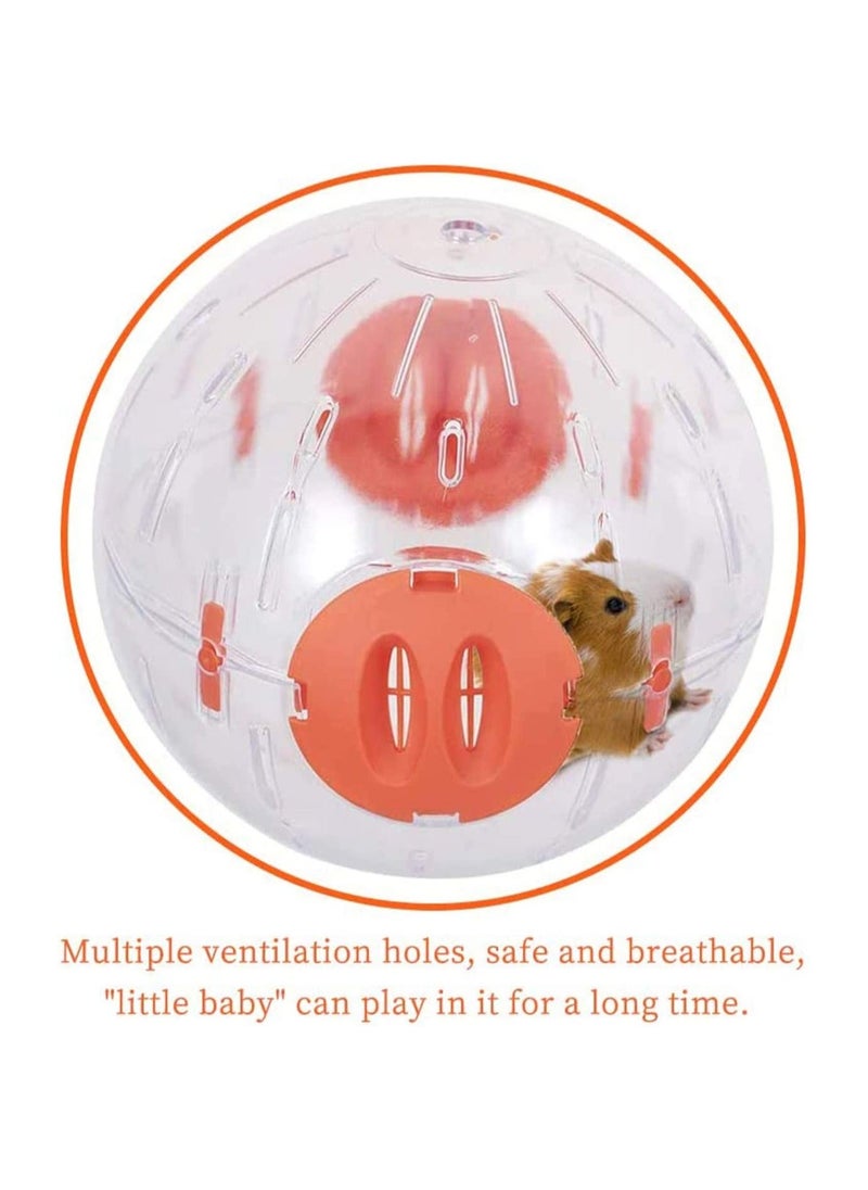Generic - Hamster Ball Running Hamster Wheel Small Pet Plastic Cute Exercise Ball Golden Silk Shih Tzu Bear Jogging Wheel Toy Relieves Boredom and Increases Activity - Image 1