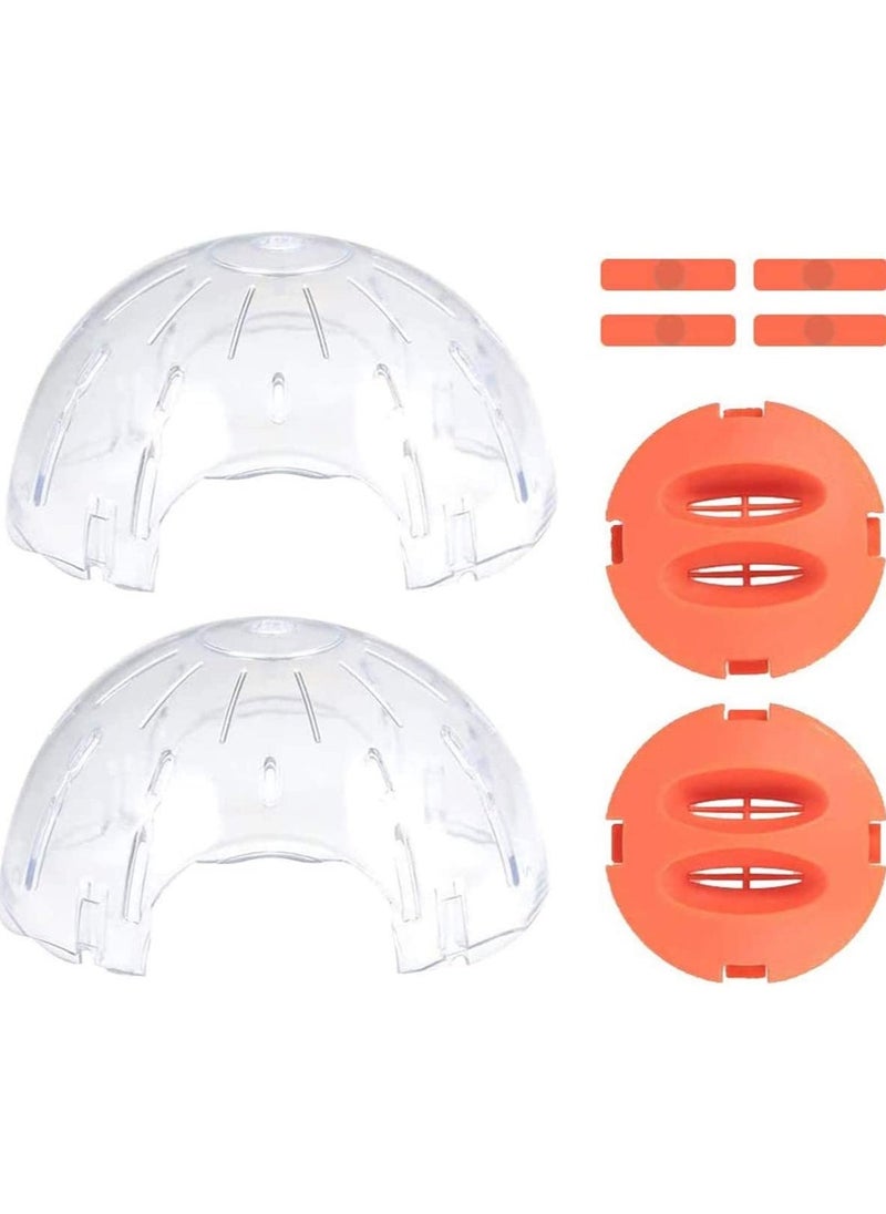 Generic - Hamster Ball Running Hamster Wheel Small Pet Plastic Cute Exercise Ball Golden Silk Shih Tzu Bear Jogging Wheel Toy Relieves Boredom and Increases Activity - Image 1
