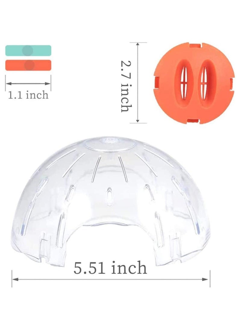 Generic - Hamster Ball Running Hamster Wheel Small Pet Plastic Cute Exercise Ball Golden Silk Shih Tzu Bear Jogging Wheel Toy Relieves Boredom and Increases Activity - Image 1
