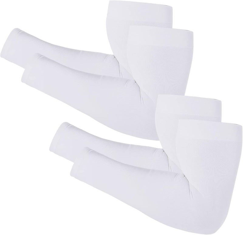 Newbyinn Arm Sleeves for Men Women, Size L - XL, UV Sun Protection Sleeve to Cover Tattoo, Cooling Compression Arm Cover - Image 1