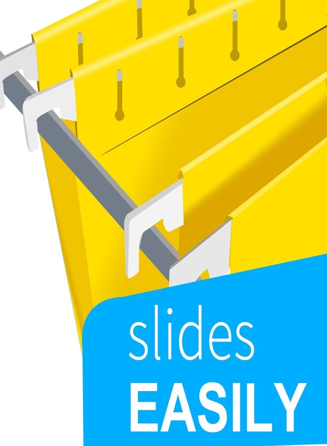 HERKKA Extra Capacity Hanging File Folders, 60 Pack Reinforced Letter Size Hanging Folders Designed for Bulky Files, Medical Charts, Assorted Colors (3 Inch Expansion) - Image 3