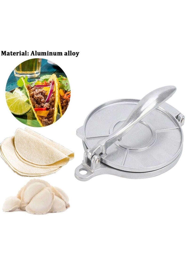 Aluminium Tortilla Press, Tortilla Maker, Rotis Press, Dough Press, Tool Small Size 16cm