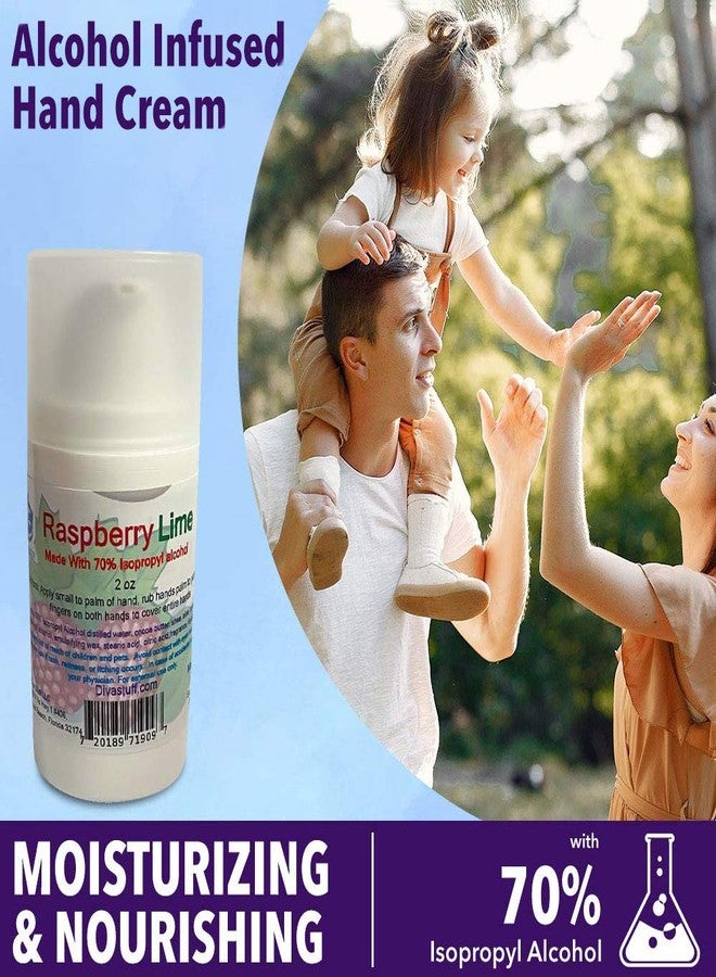 Diva Stuff Hand Cream with, Made in USA - 2oz Bottle (Raspberry Lime) - Image 3