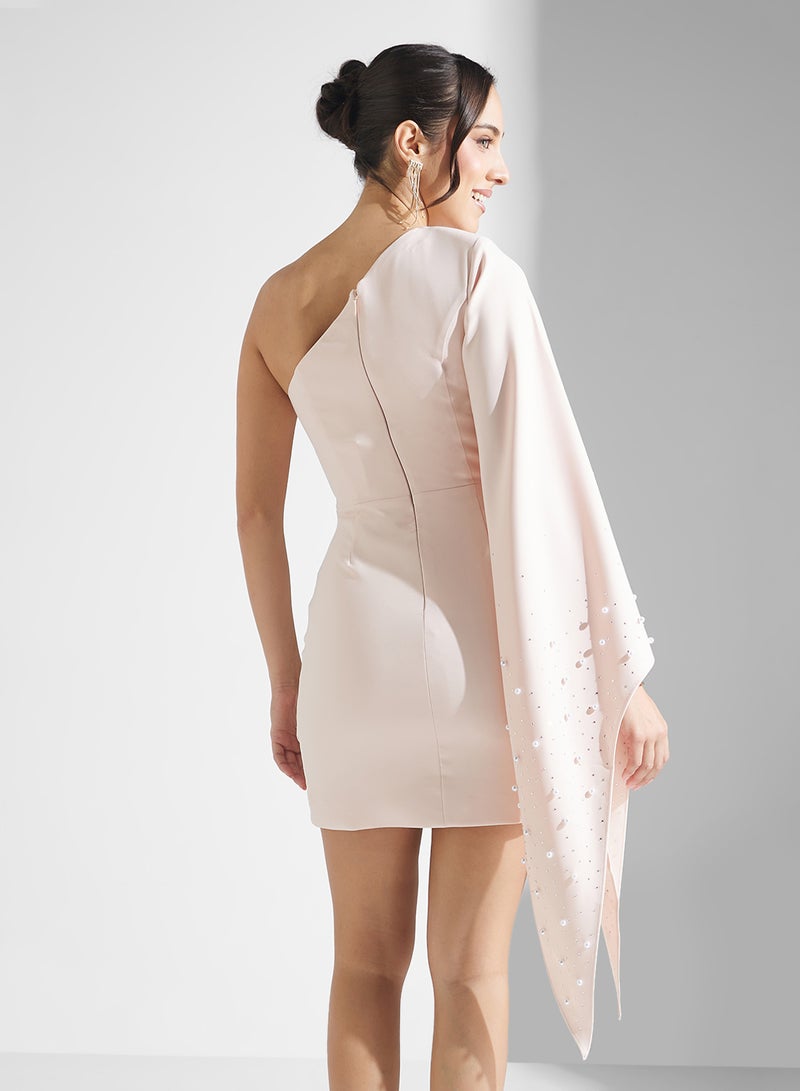 لافيش اليس فستان قصير بكتف واحد - Image 2