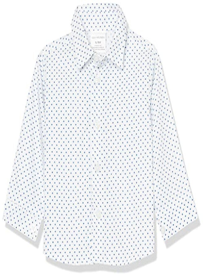 Van Heusen baby boys 4-piece Formal Dress Up Vest Set, Vest, Pants, Collared Dress Shirt, Tie and Toddler Suit, Blue Jean, 24 Months US - Image 4