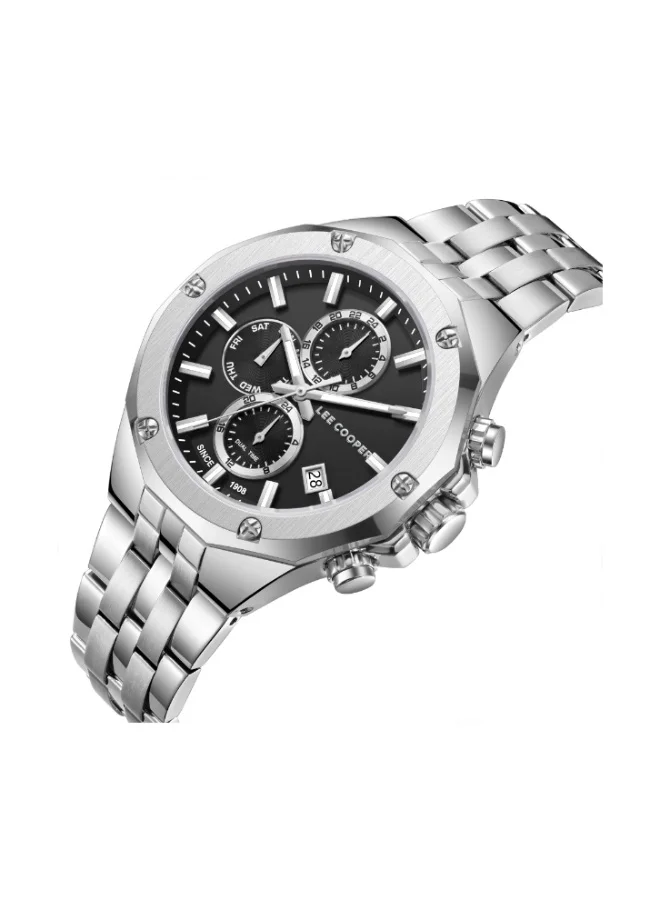لي كوبر Men's Metal Multi Function Watch LC08104.350 - 42 mm