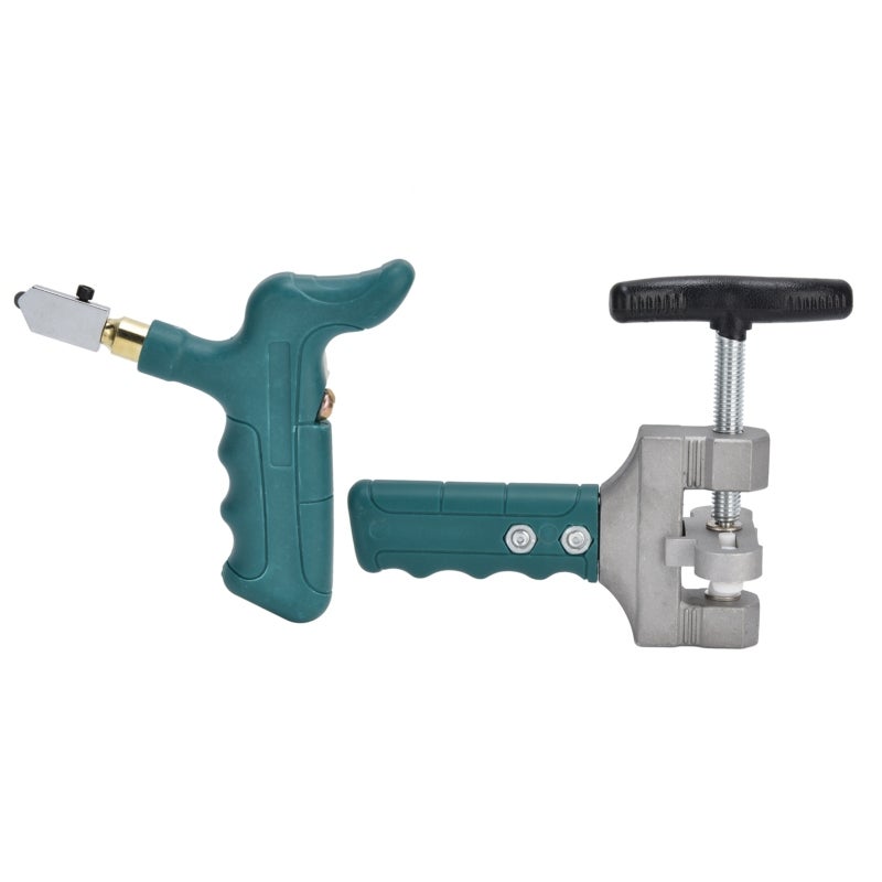 Tile Cutter Tool Kit Ergonomic ABS Aluminum Alloy Dual Purpose Cutter Head - Straight Cutting Process for Wall Tiles Glazed Tiles - Image 5