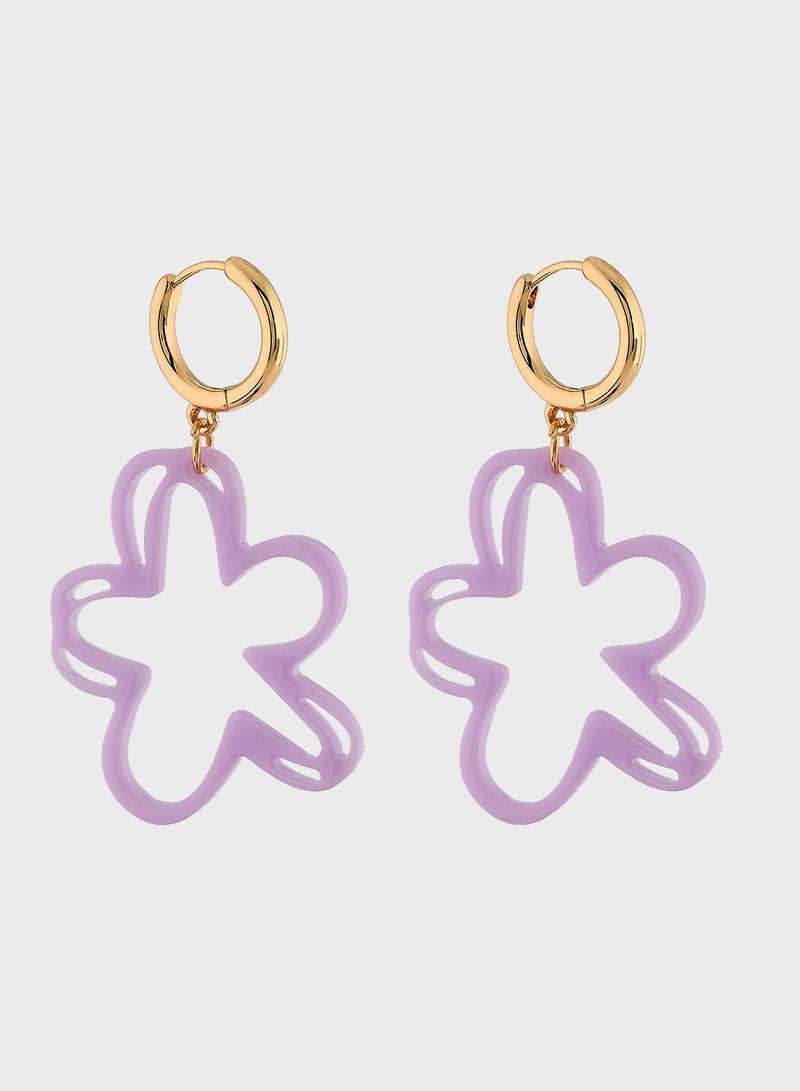 Ginger Floral Drop Earrings  - Image 1