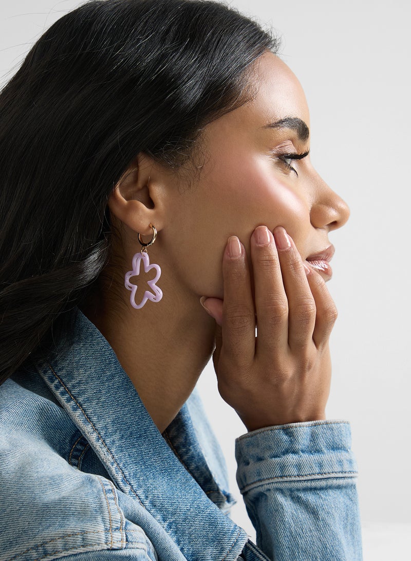 Ginger Floral Drop Earrings  - Image 3