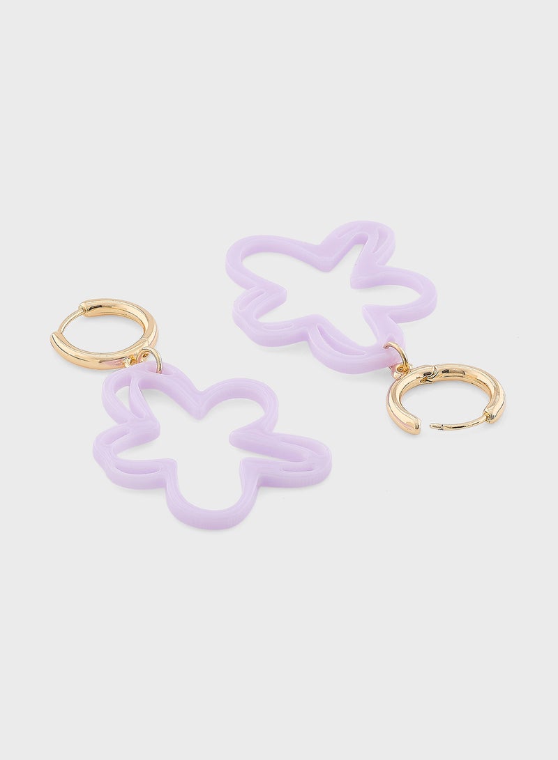 Ginger Floral Drop Earrings  - Image 2