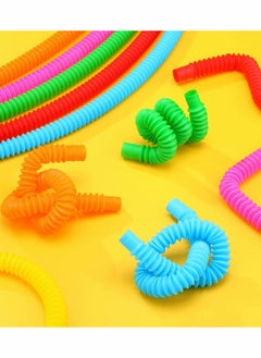 Y&D 6-Piece Sensory Educational Toy Colorful Heavy-Duty Popular Tube  - Image 4