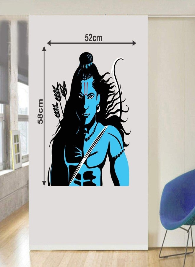 Sticker Studio Shri Ram Wall Sticker & Decal (PVC Vinyl, Size- 58 CMX 40 CM) - Image 3