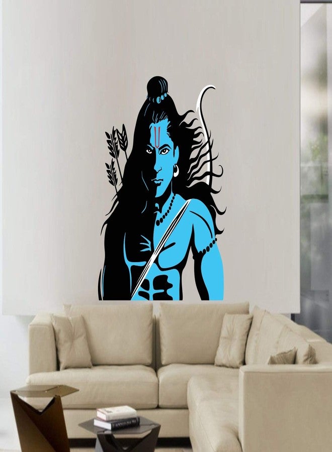 Sticker Studio Shri Ram Wall Sticker & Decal (PVC Vinyl, Size- 58 CMX 40 CM) - Image 1