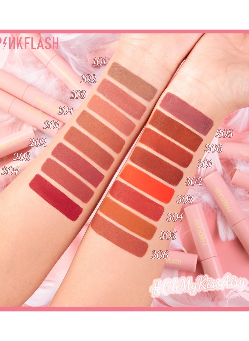 Pinkflash Melting Matte Lip Cream #206 - Image 3
